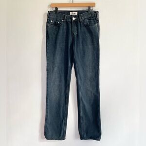 Acne Studios Men’s Mic/ Lana Pants Navy Blue Denim Straight Leg Jean Size 31/34